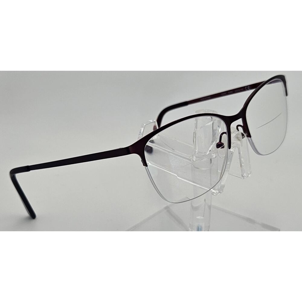 Ellen DeGeneres ED505 Burgundy Designer Eyeglasses Frames Only 53 16 140 K7
